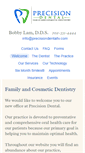 Mobile Screenshot of precisiondentallv.com
